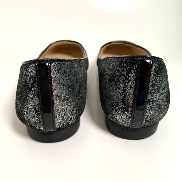 Calvin Klein Black and Silver Ballet Flats (Size 8.5) - Picture 6 of 7